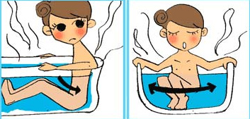 男生勿入 MM洗澡减肥全过程
